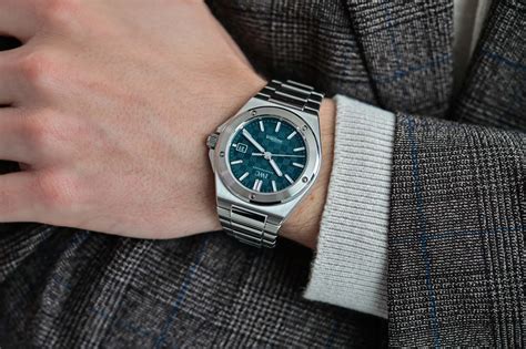 iwc ingenieur 2023 review|iwc ingenieur 40 green dial.